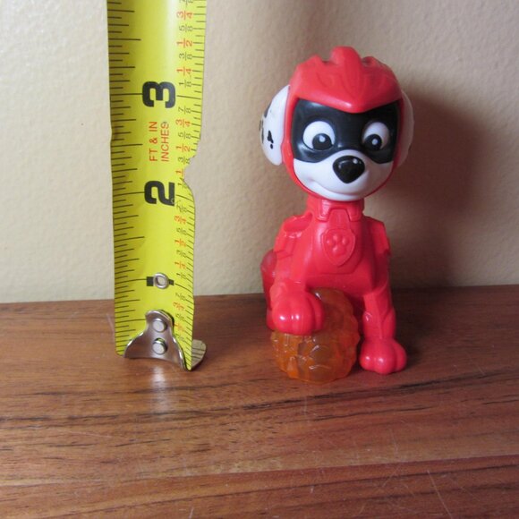 2023 Burger King MARSHALL Toy Lights Up! Paw Patrol Mighty Movie WORKS (T458) - Picture 4 of 8